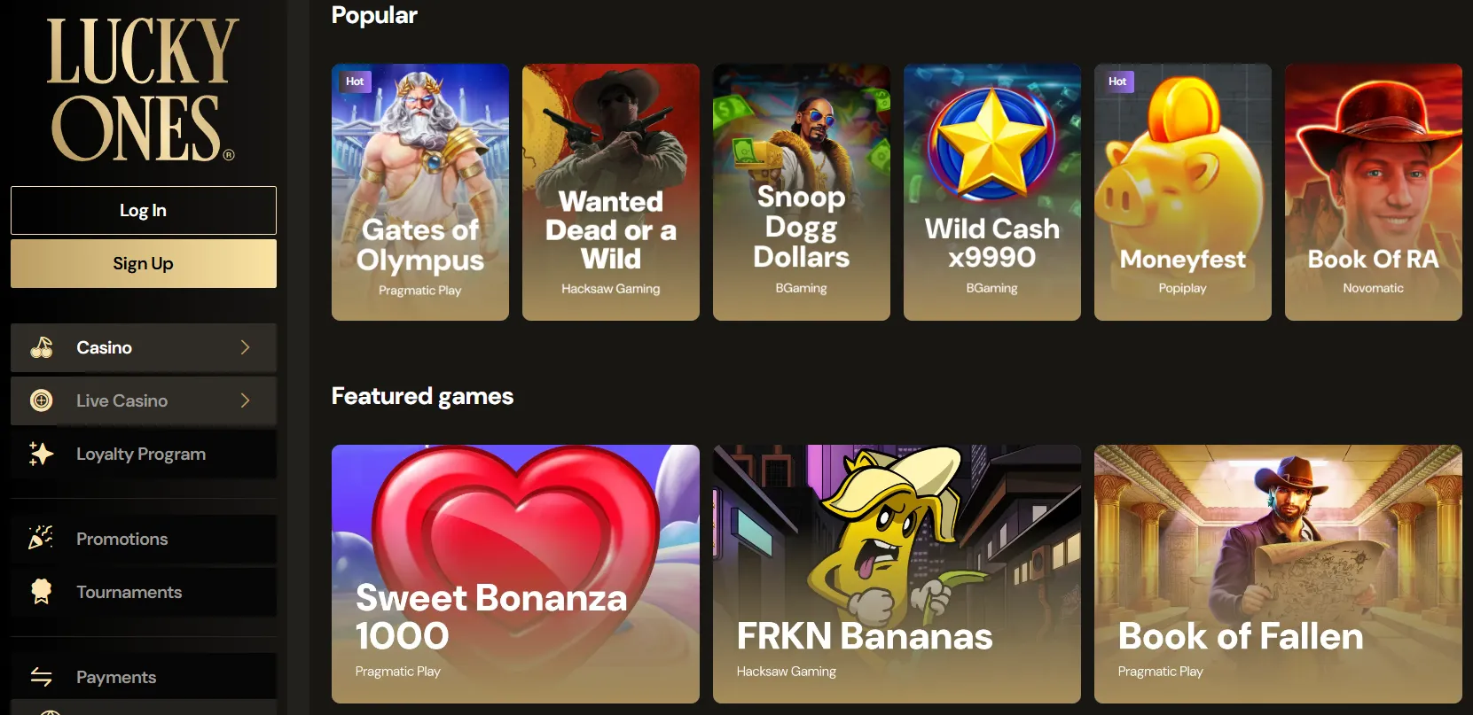 Game selection
